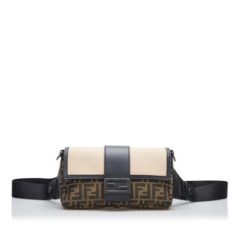 fendi zucca convertible belt bag|authentic fendi zucca handbags.